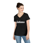 Load image into Gallery viewer, Outlaws Ladies' V-Neck T-Shirt
