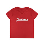 Load image into Gallery viewer, Outlaws Ladies' V-Neck T-Shirt