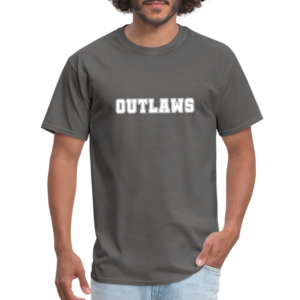Outlaws Unisex Classic T-Shirt - charcoal