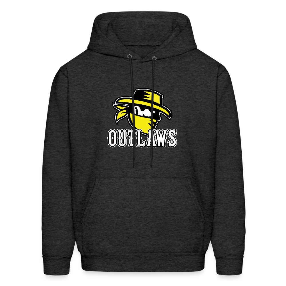 Outlaws Men's Hoodie - charcoal grey