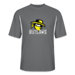 Load image into Gallery viewer, Outlaws Men’s Cooling Performance Color Blocked Jersey - dark gray/white