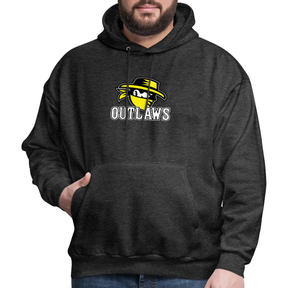 Outlaws Men's Hoodie - charcoal grey