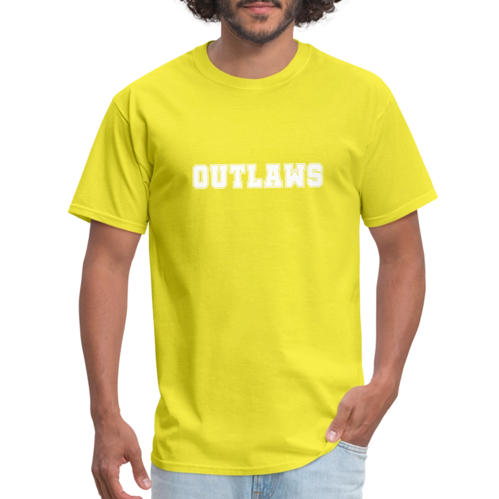 Outlaws Unisex Classic T-Shirt - yellow