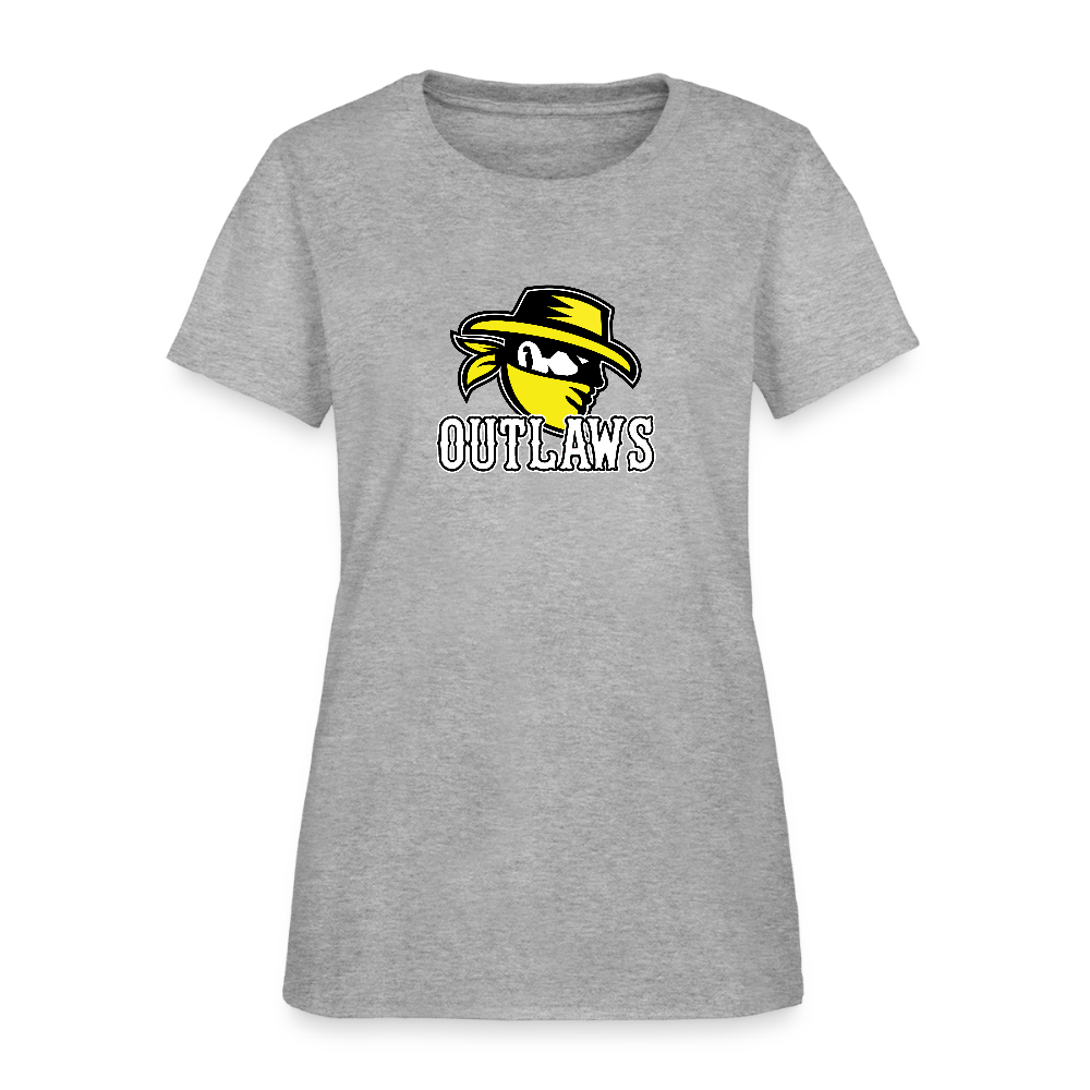 Outlaws Women's T-Shirt - heather gray