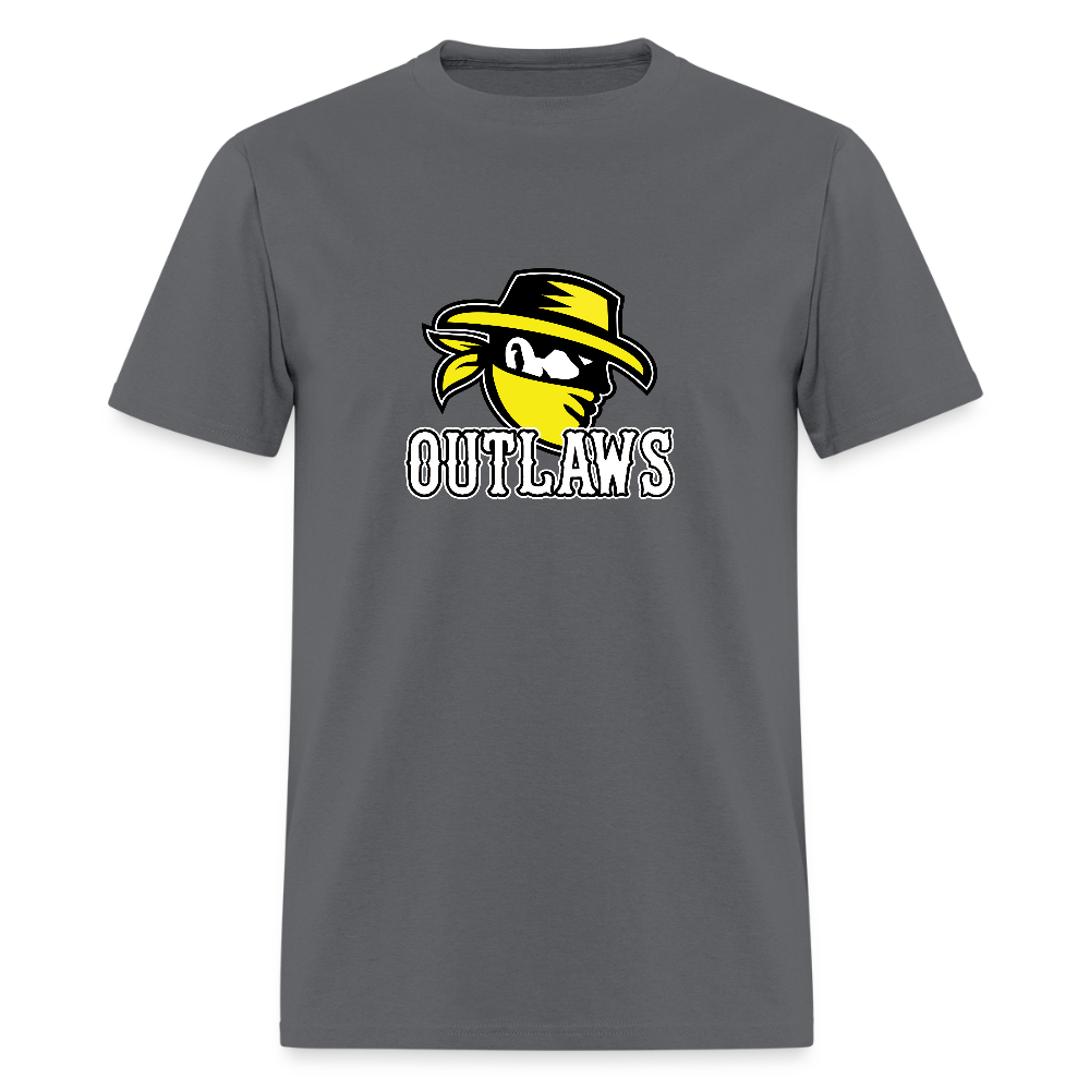 Outlaws Unisex Classic T-Shirt - charcoal