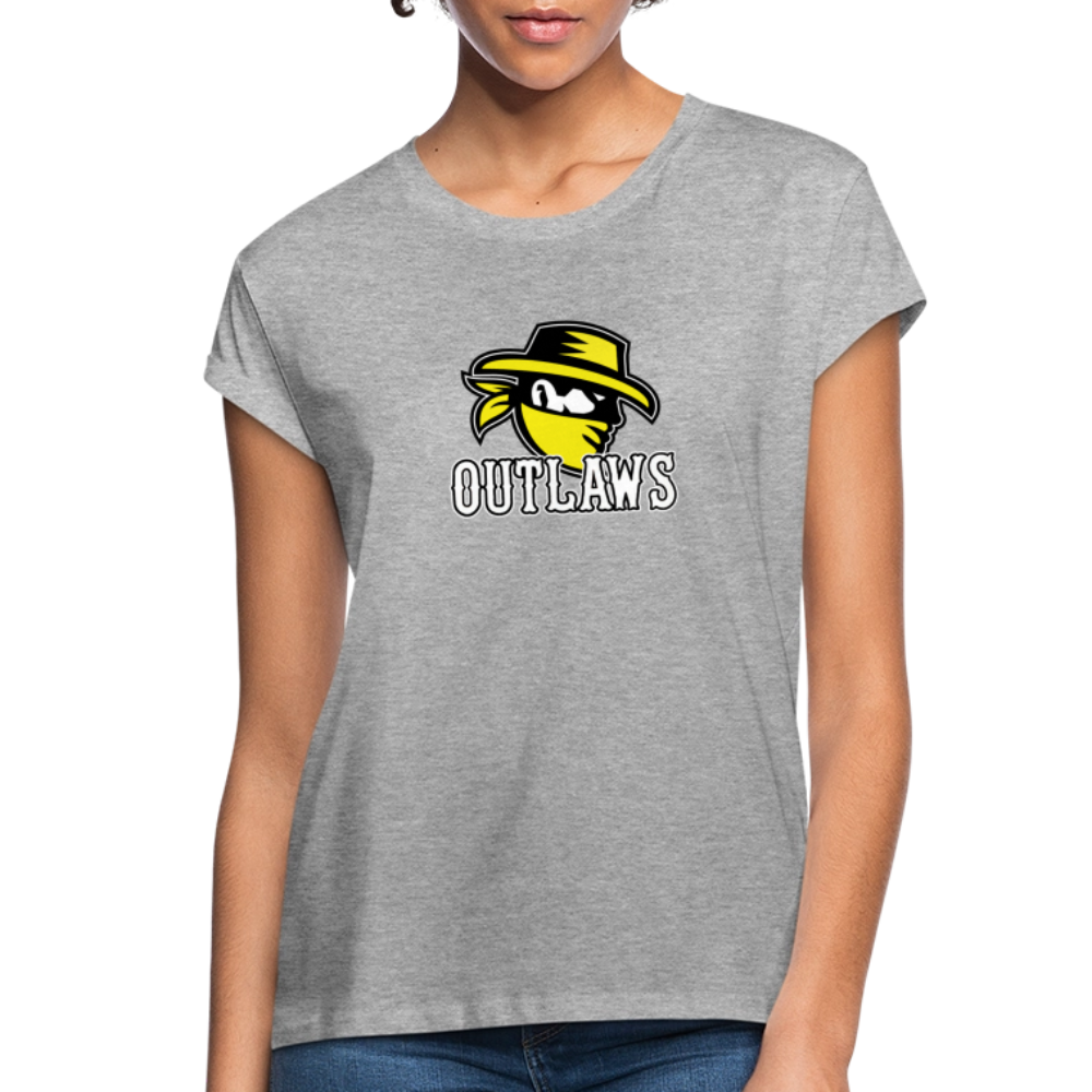Outlaws Women's Relaxed Fit T-Shirt - heather gray