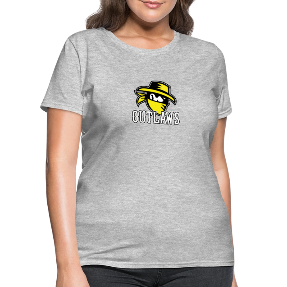 Outlaws Women's T-Shirt - heather gray