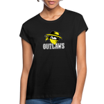 Load image into Gallery viewer, Outlaws Women's Relaxed Fit T-Shirt - black
