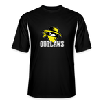 Load image into Gallery viewer, Outlaws Men’s Cooling Performance Color Blocked Jersey - black/white