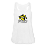 Load image into Gallery viewer, Outlaws Women's Flowy Tank Top by Bella - white