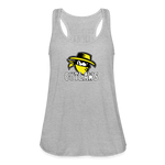 Load image into Gallery viewer, Outlaws Women's Flowy Tank Top by Bella - heather gray