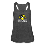 Load image into Gallery viewer, Outlaws Women's Flowy Tank Top by Bella - deep heather