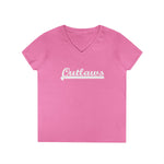 Load image into Gallery viewer, Outlaws Ladies' V-Neck T-Shirt