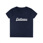 Load image into Gallery viewer, Outlaws Ladies' V-Neck T-Shirt