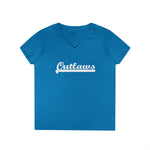 Load image into Gallery viewer, Outlaws Ladies' V-Neck T-Shirt