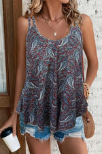 Load image into Gallery viewer, Scoop Neck Double-Strap Cami