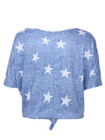 Load image into Gallery viewer, Star Print Short Sleeve T-Shirt
