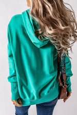 Load image into Gallery viewer, Quarter-Snap Dropped Shoulder Hoodie
