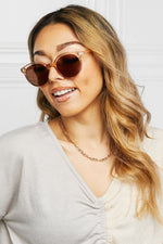 Load image into Gallery viewer, Round Full Rim Polycarbonate Frame Sunglasses