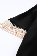 Load image into Gallery viewer, Contrast V-Neck Blouse