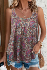 Load image into Gallery viewer, Scoop Neck Double-Strap Cami