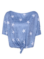Load image into Gallery viewer, Star Print Short Sleeve T-Shirt