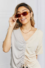 Load image into Gallery viewer, Oval Full Rim Sunglasses