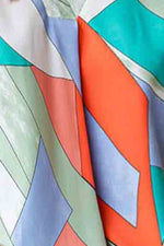 Load image into Gallery viewer, Printed V-Neck Short Sleeve Blouse