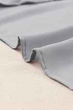 Load image into Gallery viewer, Gathered Detail Notched Neck Flutter Sleeve Top