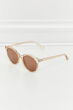 Load image into Gallery viewer, Round Full Rim Polycarbonate Frame Sunglasses