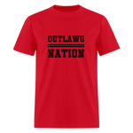 Load image into Gallery viewer, Outlaws Nation Unisex Classic T-Shirt - red
