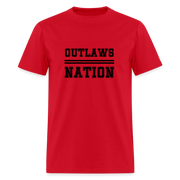 Outlaws Nation Unisex Classic T-Shirt - red