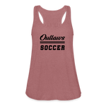 Load image into Gallery viewer, Outlaws Women&#39;s Flowy Tank Top by Bella - mauve
