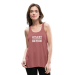 Load image into Gallery viewer, Outlaws Women&#39;s Flowy Tank Top by Bella - mauve
