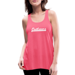 Load image into Gallery viewer, Outlaws Women&#39;s Flowy Tank Top by Bella - neon pink
