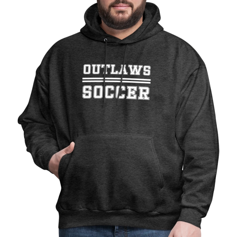 Outlaws Men's Hoodie - charcoal grey