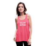 Load image into Gallery viewer, Outlaws Women&#39;s Flowy Tank Top by Bella - neon pink
