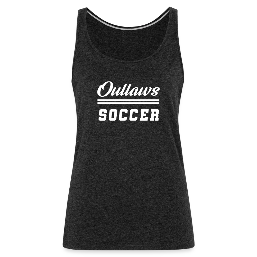 Outlaws Women’s Premium Tank Top - charcoal grey