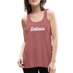 Load image into Gallery viewer, Outlaws Women&#39;s Flowy Tank Top by Bella - mauve
