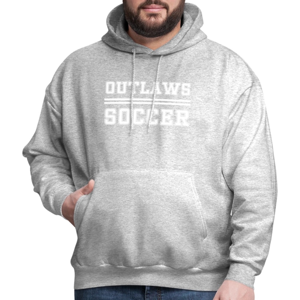 Outlaws Men's Hoodie - heather gray