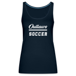 Load image into Gallery viewer, Outlaws Women’s Premium Tank Top - deep navy
