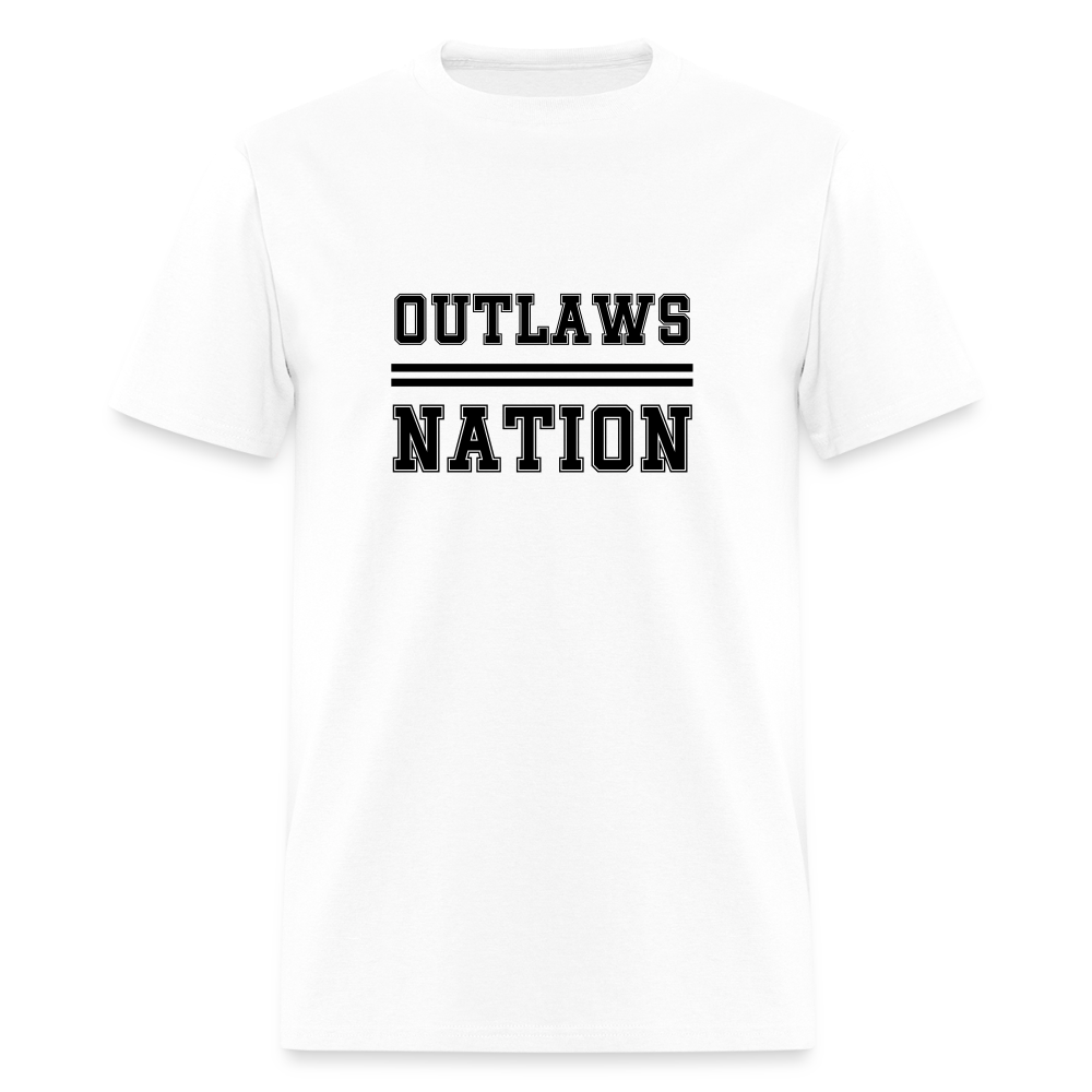 Outlaws Nation Unisex Classic T-Shirt - white