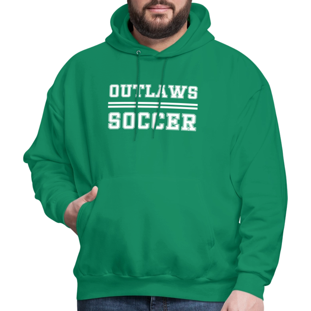 Outlaws Men's Hoodie - kelly green