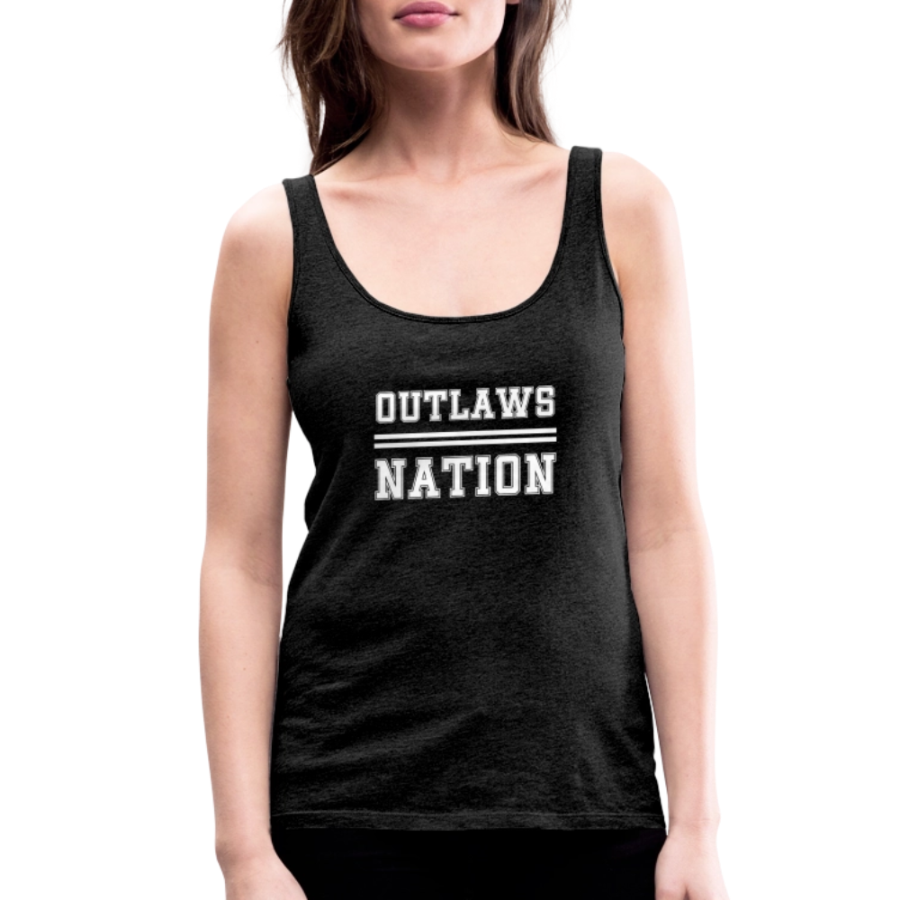 Outlaws Women’s Premium Tank Top - charcoal grey