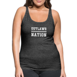 Load image into Gallery viewer, Outlaws Women’s Premium Tank Top - charcoal grey
