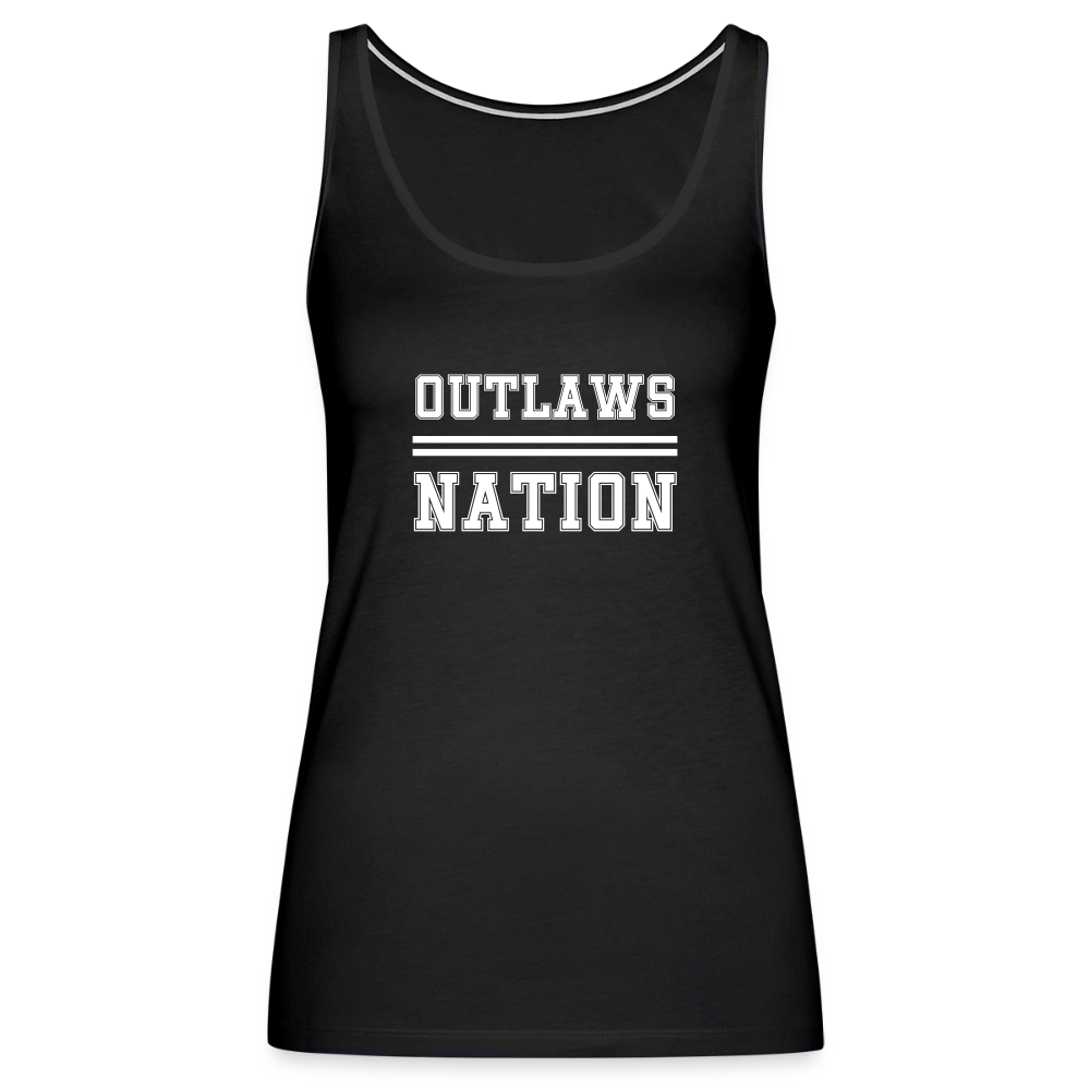 Outlaws Women’s Premium Tank Top - black