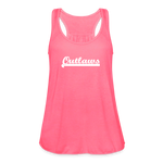 Load image into Gallery viewer, Outlaws Women&#39;s Flowy Tank Top by Bella - neon pink

