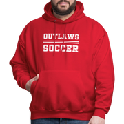Outlaws Men's Hoodie - red