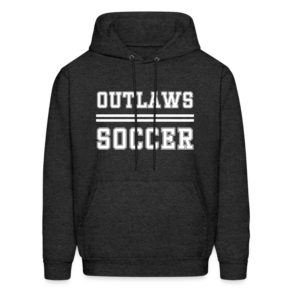 Outlaws Men's Hoodie - charcoal grey