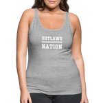 Load image into Gallery viewer, Outlaws Women’s Premium Tank Top - heather gray
